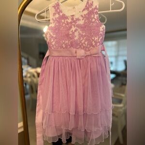 Lilac lace Kids Dress